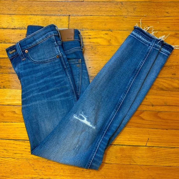 Madewell Pants - Madewell 9” high rise skinny jeans